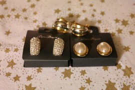aretes dorados y accesibles